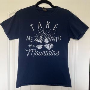 Womens Take Me To The Mountains Tshirt Size Small